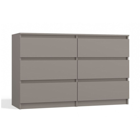 Komoda MAL-M6/120 do Salonu i Biura - Kolor: Glina