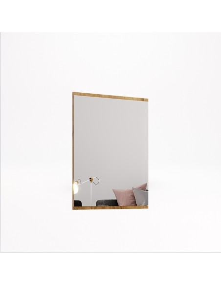 Nowoczesne Duże Lustro Luna Do Przedpokoju 80 x 60 cm - 2