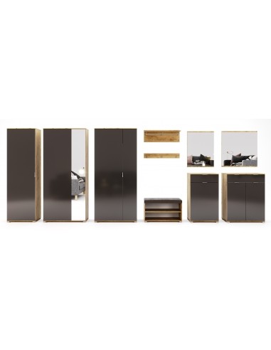 Nowoczesne Duże Lustro Luna Do Przedpokoju 80 x 60 cm - 3 Nowoczesne Duże Lustro Luna Do Przedpokoju 80 x 60 cm - 3