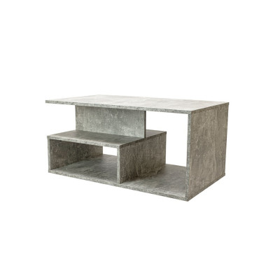 Ława PRIMA - Nowoczesny Stolik Kawowy do Salonu 90 cm - Kolor: Beton