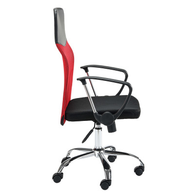 Fotel biurowy ORAN-7 – ergonomiczny fotel obrotowy z mechanizmem TILT - Kolor: Czerwony 2