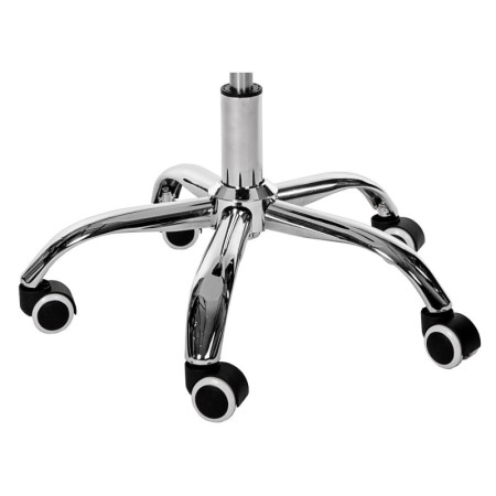 Fotel obrotowy ergonomiczny TAMBO-005  z polipropylenu, regulacja wysokości 45–55 cm, do biurka dla dzieci i dorosłych - Kolor: Czarny
