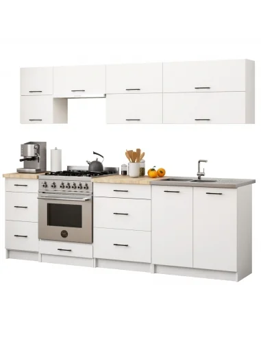 MEBLE KUCHENNE ZESTAW OLIWIA G2 2.4M 