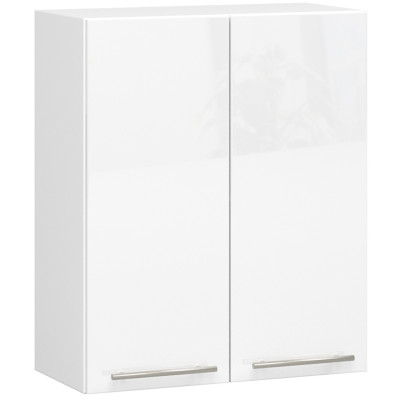 Szafka wisząca kuchenna ARO W 60 cm H720 - Rodzaj frontów: Połysk - Kolor: Biały