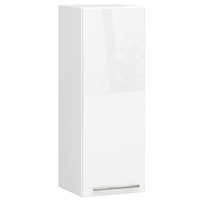 Mała szafka wisząca kuchenna ARO W 30 cm H720 - Rodzaj frontów: Połysk - Kolor: Biały