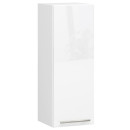 Mała szafka wisząca kuchenna ARO W 30 cm H720 - Rodzaj frontów: Połysk - Kolor: Biały
