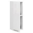 Mała szafka wisząca kuchenna ARO W 30 cm H720 - Rodzaj frontów: Połysk - Kolor: Biały