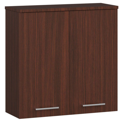 Szafka łazienkowa wisząca W 60 cm LOA 2D - Rodzaj frontów: Mat - Kolor: Dąb Wenge