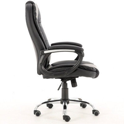 Fotel Obrotowy Ergonomiczny do Biura IDO-IDOL – Czarny 2