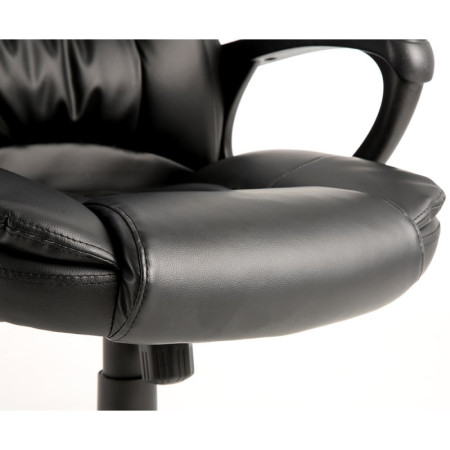 Fotel Obrotowy Ergonomiczny do Biura IDO-IDOL – Czarny