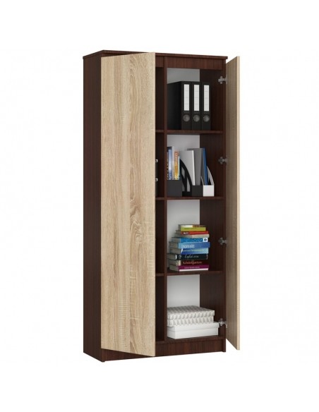 REGAŁ ZAMKNIETY R80 2D 8P CLP 