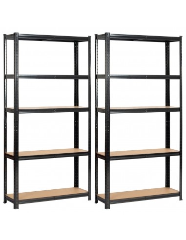 2x REGAŁ METALOWY 90x30x180 