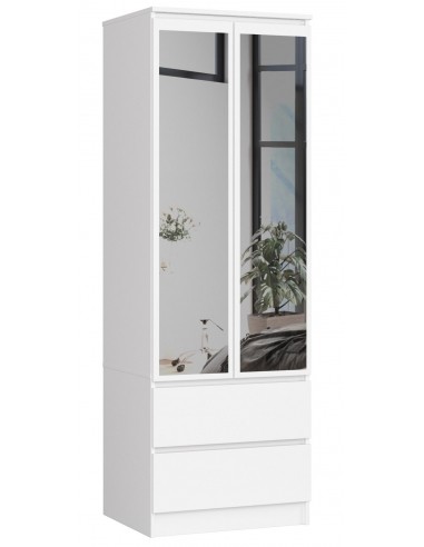 SZAFA STAR S 60 cm Z LUSTREM 2 DRZWI 2 SZUFLADY PK 