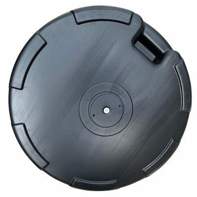 Podstawa do parasola ogrodowego UB51 HDPE, wypełniana wodą/piaskiem, średnica 51 cm, kompatybilna z SEIBO i MOKOA - Kolor: Czarny 2