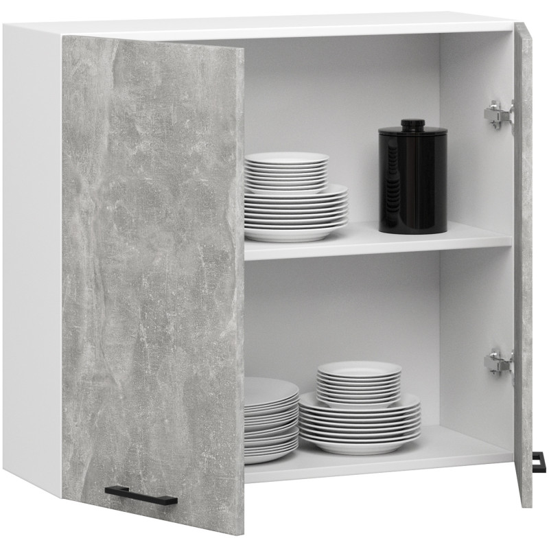 Szafka kuchenna wisząca W80 H720 ARO – 80 cm, 2 półki