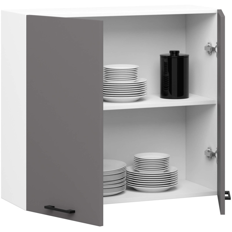 Szafka kuchenna wisząca W80 H720 ARO – 80 cm, 2 półki