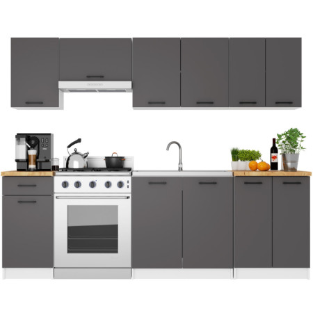 Szafka kuchenna wisząca W80 H720 ARO – 80 cm, 2 półki