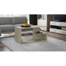 Ława Kawowa Dallas - Nowoczesny Stolik do Salonu, Minimalistyczny Design - Kolor: Dąb Sonoma