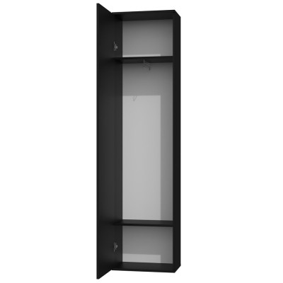 Szafa Duo Z Lustrem 180x50cm - Meble DUO - Kolor: Czarny 2