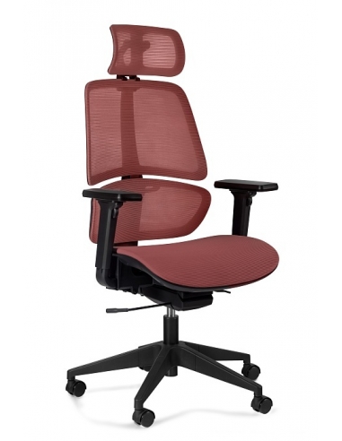 Fotel ergonomiczny ERGO z mechanizmem SYNCHRON i podłokietnikami 4D