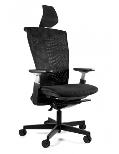 Fotel ergonomiczny REYA - podłokietniki 3D, mechanizm SYNCHRON