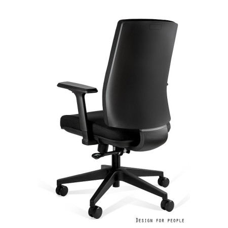 Fotel ergonomiczny bez zagłówka SHELL LOW — udźwig 130 kg
