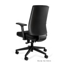 Fotel ergonomiczny bez zagłówka SHELL LOW — udźwig 130 kg