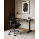 Fotel ergonomiczny GRID M – SYNCHRON, podłokietniki 4D, funkcja kąta ujemnego, podstawa aluminiowa