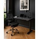 Fotel ergonomiczny GRID – SYNCHRON, podłokietniki 4D, funkcja kąta ujemnego, podstawa aluminiowa