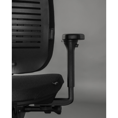Fotel ergonomiczny MAGIC M – SYNCHRON, podłokietniki 4D, funkcja kąta ujemnego, podstawa aluminiowa