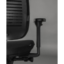 Fotel ergonomiczny MAGIC M – SYNCHRON, podłokietniki 4D, funkcja kąta ujemnego, podstawa aluminiowa
