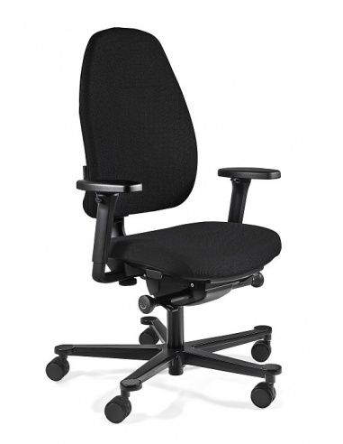 Fotel ergonomiczny MAGIC M – SYNCHRON, podłokietniki 4D, funkcja kąta ujemnego, podstawa aluminiowa 