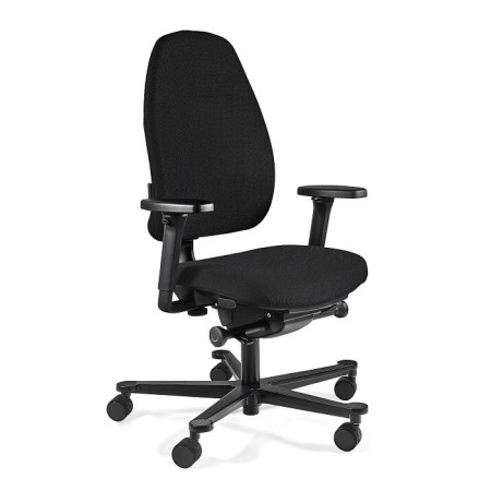 Fotel ergonomiczny MAGIC M – SYNCHRON, podłokietniki 4D, funkcja kąta ujemnego, podstawa aluminiowa