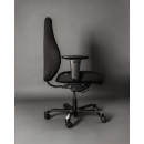 Fotel ergonomiczny do pracy zmianowej PIU M – SYNCHRON, udźwig 150 kg