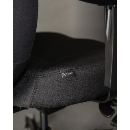Fotel ergonomiczny do pracy zmianowej PIU M – SYNCHRON, udźwig 150 kg