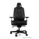 Fotel ergonomiczny RONIN - mechanizm SYNCHRON - Kolor Siatki: RS01 Czarny - Kolor Stelaża: Biały - Rodzaj Obicia: Elastomer - Kolor Obicia: TPE-4 Czarny