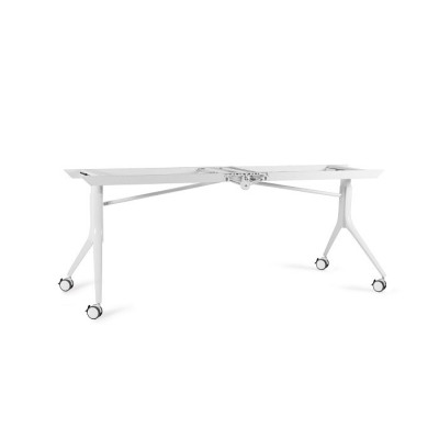 Stelaż do stołu Carl Table II – składany, kółka 65 mm, udźwig 80 kg - Kolor Stelaża: Biały