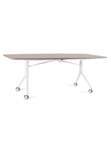 Duży stół rozkładany mobilny na kółkach CARL TABLE 
