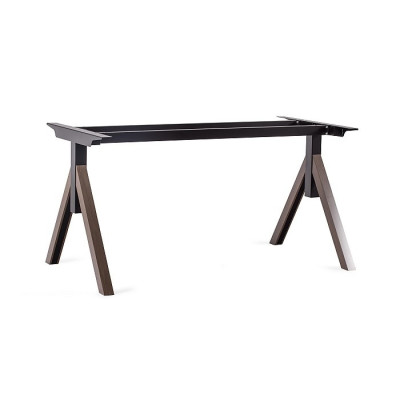 Stelaż MARS MANAGER DESK – metalowy, stopki poziomujące - Kolor Stelaża: Czarny - Szerokość: 140 cm