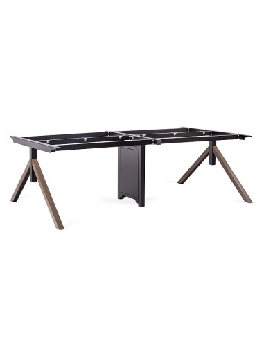 Stelaż MARS WORKSTATION 4 – metalowy, stopki poziomujące - 1