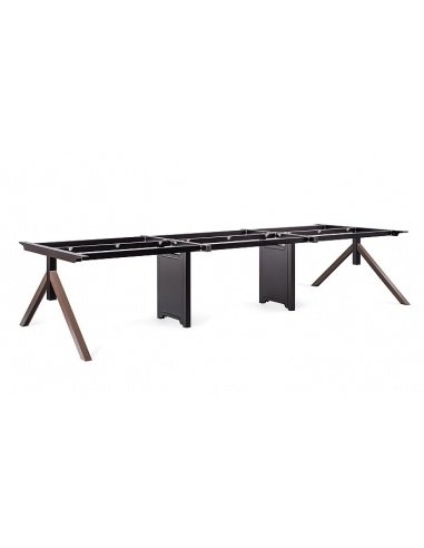 Stelaż MARS WORKSTATION 6 – metalowy, stopki poziomujące - 1