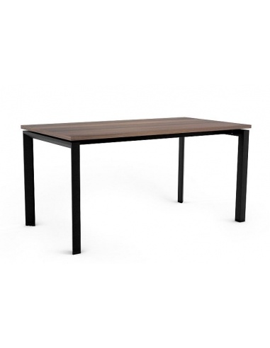 System biurowy PASON MANAGER DESK – blat MFC 25 mm, stelaż metalowy - 1