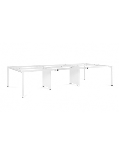 Stelaż PASON WORKSTATION 6 – metal lakierowany, stopki poziomujące - 1