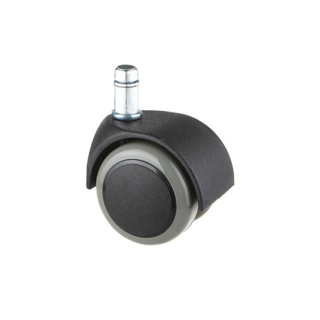 Kółka gumowane CT50-121G do foteli, 5 szt., 50 mm, trzpień 11 mm