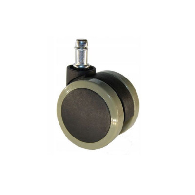 Kółka gumowane CT60-431G do foteli, miękkie, 5 szt., 60 mm, do płytek