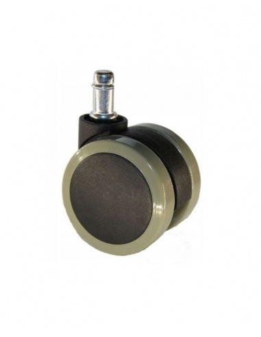 Kółka gumowane CT60-431G do foteli, miękkie, 5 szt., 60 mm, do płytek - 1
