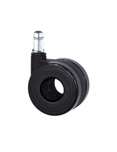Kółka gumowane CT60-905B do foteli, miękkie, 5 szt., 60 mm, do paneli - 1