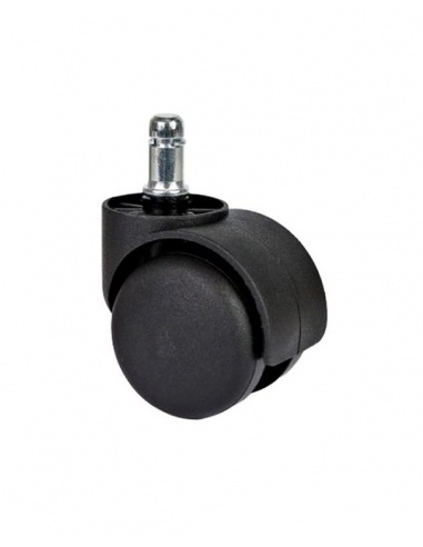 Kółka nylonowe samohamowne CT50-022PAT do foteli, 5 szt., 50 mm, trzpień 11 mm - 1