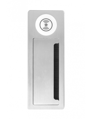 Mediaport YO-706, ładowanie indukcyjne 18W, 2 gniazda ~250V 16A, HDMI 2.0, RJ45, USB/USB-C - 1