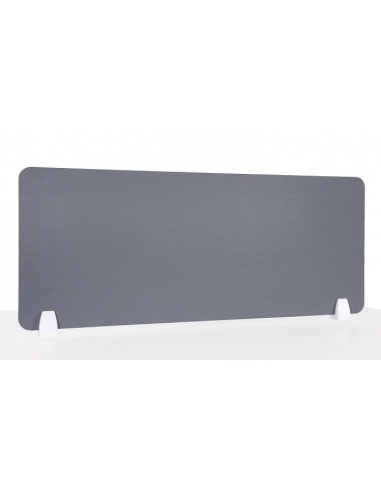 Przegroda biurkowa SCREEN 100X40, tapicerowana, 2 uchwyty - 1